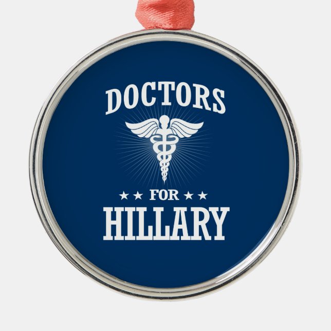 ORNEMENT MÉTALLIQUE MÉDECINS DE HILLARY (Devant)