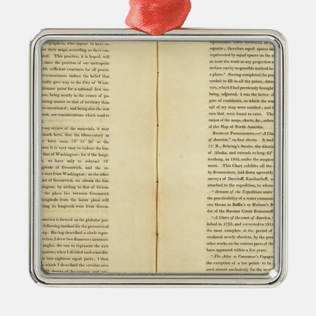 Ornement Métallique Mémoires géographiques (Devant)