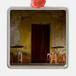 Ornement Métallique Mexique, Oaxaca, balcon ensoleillé de l'après-mi