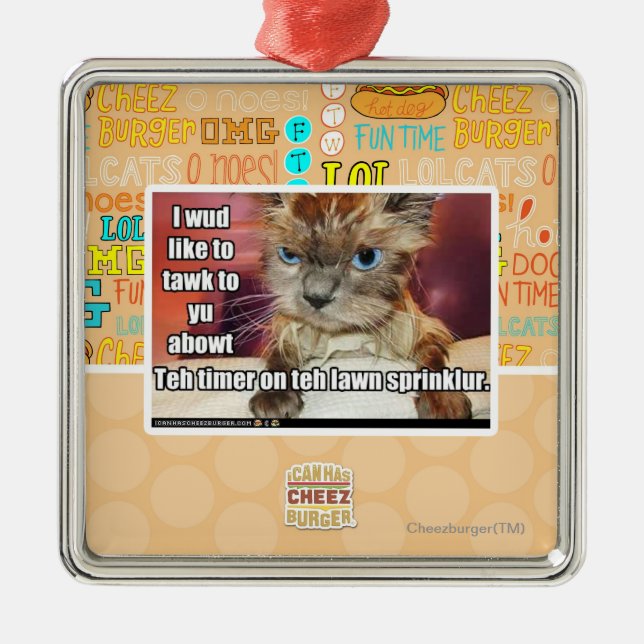 Ornement Métallique Minuterie de Sprinklur de pelouse (Devant)