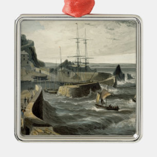 Ornement Métallique Mivagissey, les Cornouailles, du volume VIII 'd'un