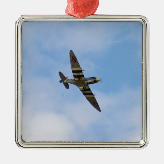 Ornement Métallique Modèle de Spitfire MK IX MK923 (Devant)