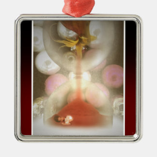 Ornement Métallique Mon temps fonctionne déjà tard