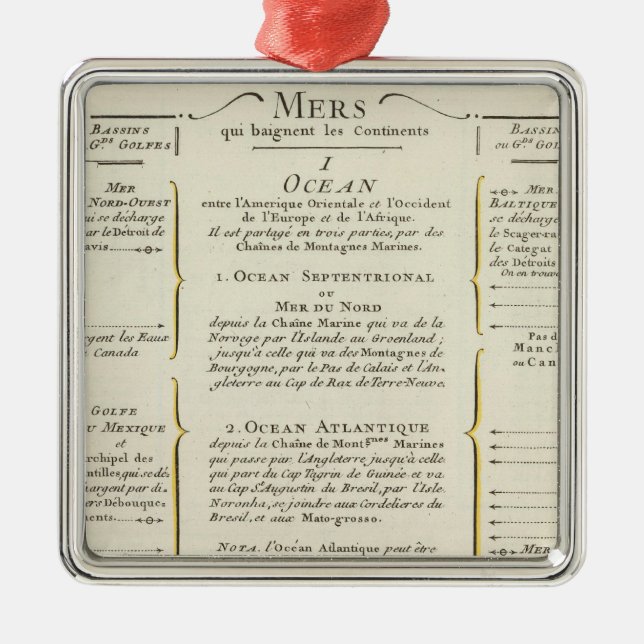 Ornement Métallique Monde 4 (Devant)