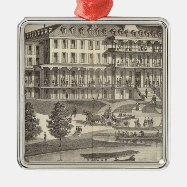 Ornement Métallique Monmouth House, Spring Lake Beach, New Jersey (Devant)