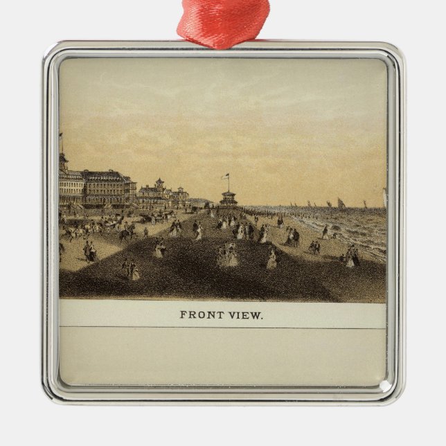 Ornement Métallique Monmouth House, Spring Lake, New York (Devant)