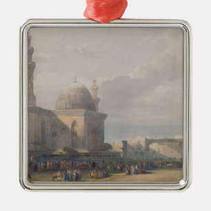 Ornement Métallique Mosquée de sultan Hasan de grand Rumeyleh carré
