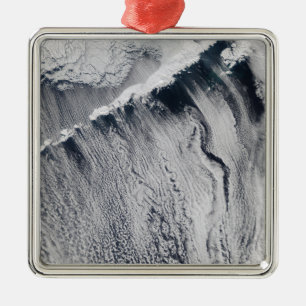 Ornement Métallique Motifs nuageux visibles sur l'île Aléoutienne