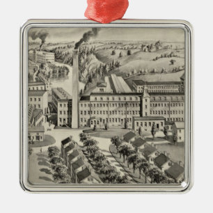 Ornement Métallique Moulins de laine de Sawyer