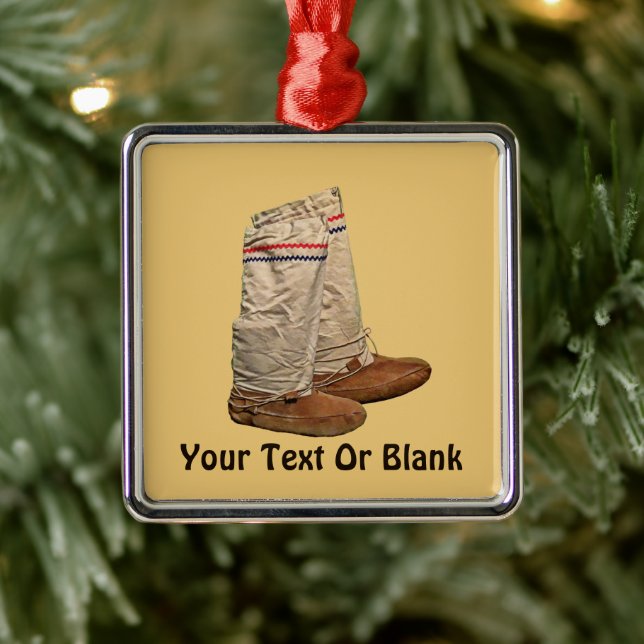 Ornement Métallique Mukluks (Arbre)