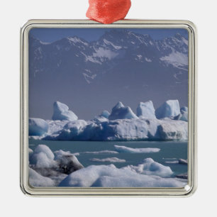 Ornement Métallique NA, États-Unis, Alaska, chaîne St. Elias, rivière 