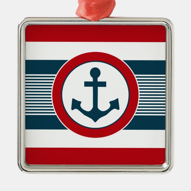 Ornement Métallique Nautical design (Devant)