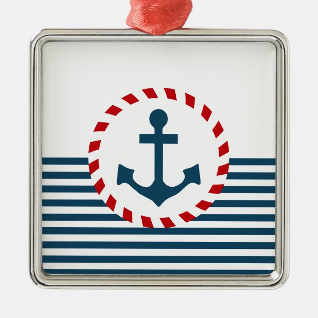 Ornement Métallique Nautical design (Devant)