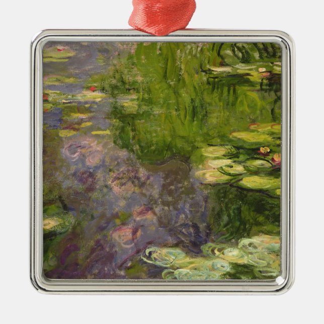 Ornement Métallique Nénuphars de Claude Monet | (Devant)