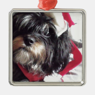 Ornement Métallique Noël Shih Poo
