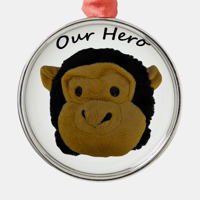 Ornement Métallique Notre héros (Devant)