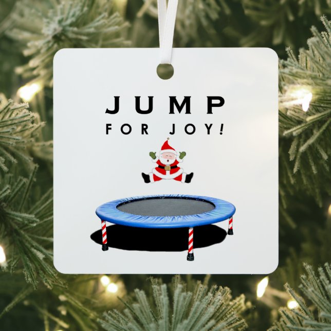 Ornement Métallique Objet de collection de Noël Trampoline (Insitu)