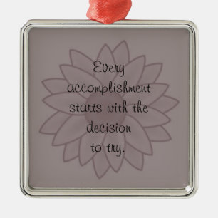 Ornement Métallique Organisation "Accomplissement"