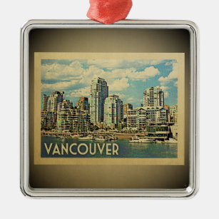 Ornement Métallique Organisation Vintage voyage de Vancouver Canada