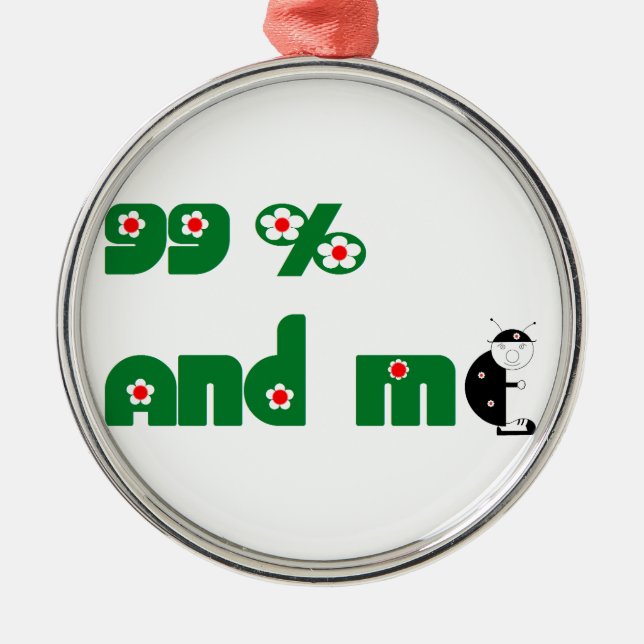 Ornement Métallique original ladybird (Devant)