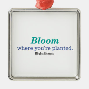 Ornement Métallique Où tu es planté