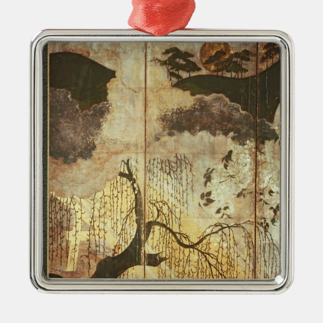 Ornement Métallique Paysage ensoleillé (Devant)