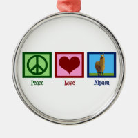 Peace Love Alpaca