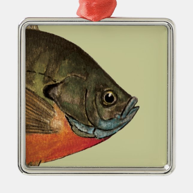 Ornement Métallique Pêche à la senne (Devant)