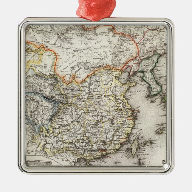 Ornement Métallique Pékin, Chine (Devant)