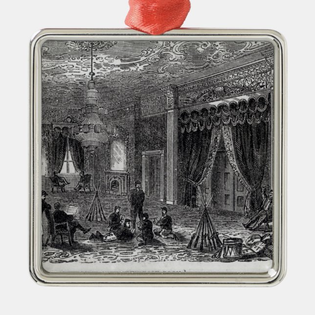 Ornement Métallique Pièce est de la Maison Blanche pendant le civil (Devant)