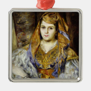 Ornement Métallique Pierre une Mme. de Renoir C. Stora dans la robe