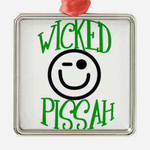 Ornement Métallique Pissah mauvais !