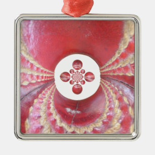 Ornement Métallique Pitch Kaleidoscope : Le Cricket Balls The Game's H