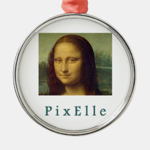 Ornement Métallique Pixelle femme