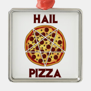 Ornement Métallique Pizza de grêle