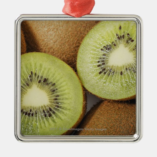 Ornement Métallique Plan rapproché des kiwis 2 (Devant)