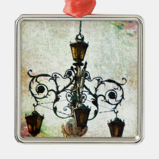 Ornement Métallique Plaza Light Floral Grunge