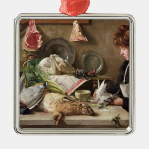 Ornement Métallique Plumaison du pigeon