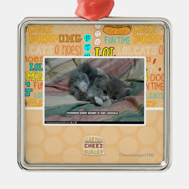 Ornement Métallique Poids de propre gentillesse (Devant)