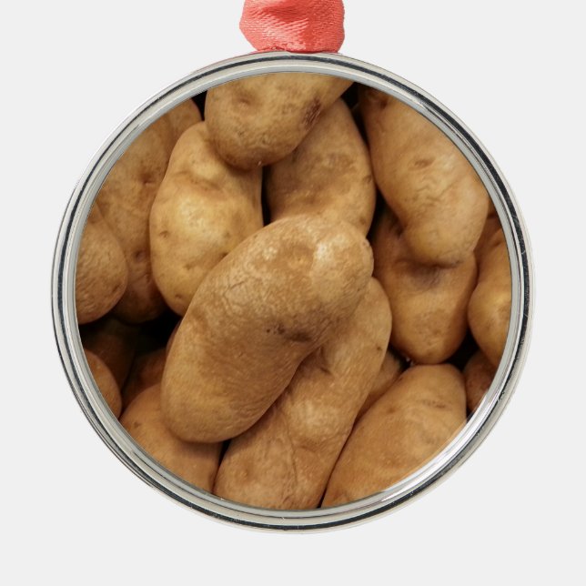 Ornement Métallique Pommes de terre (Devant)