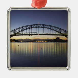 Ornement Métallique pont de Sydney Harbour et opéra de Sydney à
