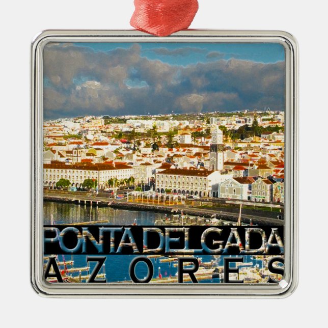 Ornement Métallique Ponta Delgada (Devant)