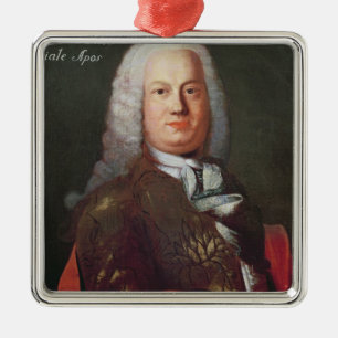 Ornement Métallique Portrait d'Antonio Caldara