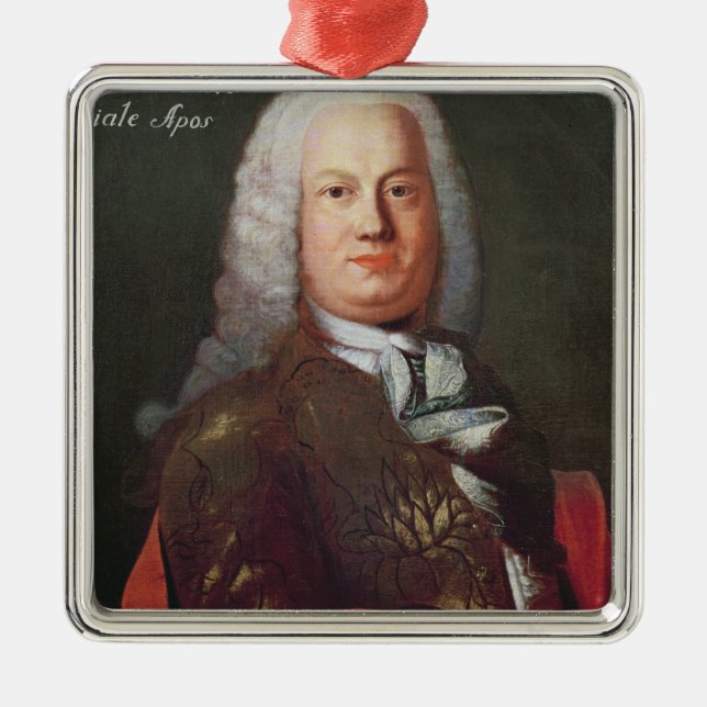 Ornement Métallique Portrait d'Antonio Caldara (Devant)
