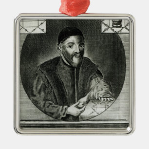Ornement Métallique Portrait de Gabriel Fallopius
