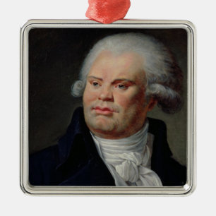 Ornement Métallique Portrait de Georges Danton