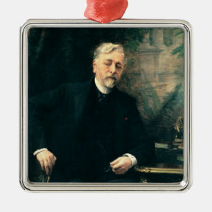 Ornement Métallique Portrait de Gustave Eiffel 1905