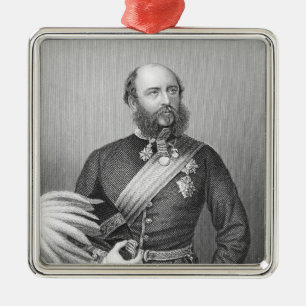 Ornement Métallique Portrait de H.R.H. Le duc de Cambridge