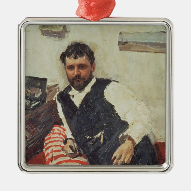 Ornement Métallique Portrait de Konstantin Korovin, 1891 (Devant)