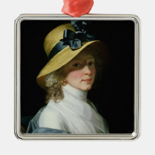 Ornement Métallique Portrait de Madame le sénateur Elisabeth